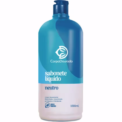 Imagem do produto Corpo Dourado - Sabonete Líquido Corporal Neutro 1L