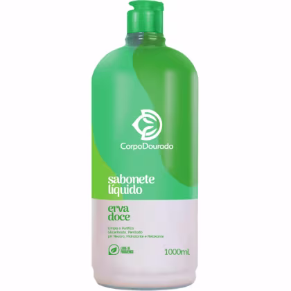 Imagem do produto Corpo Dourado Erva Doce - Sabonete Líquido Corporal 1L
