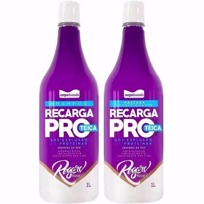 Imagem do produto Kit Corpo Dourado Regarv Recarga Proteica (2 Produtos)