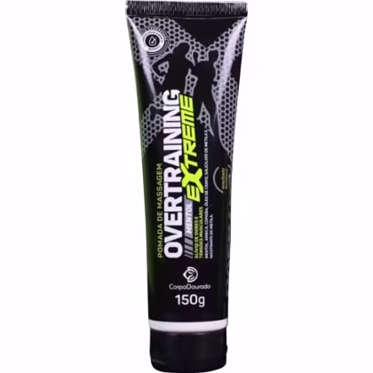 Imagem do produto Corpo Dourado Overtraining Extreme Mentol - Pomada de Massagem 150g