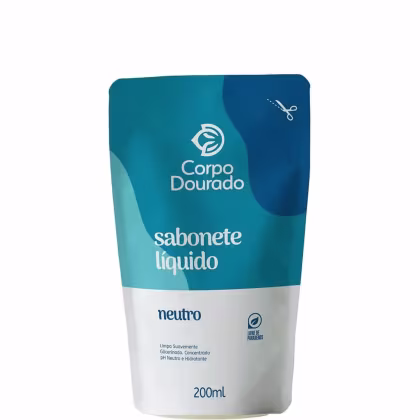 Imagem do produto Corpo Dourado Neutro Refil - Sabonete Líquido Corporal 200ml