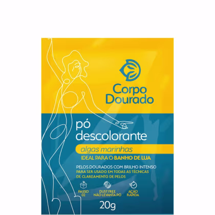 Imagem do produto Corpo Dourado Algas Marinhas - Pó Descolorante Corporal 20g