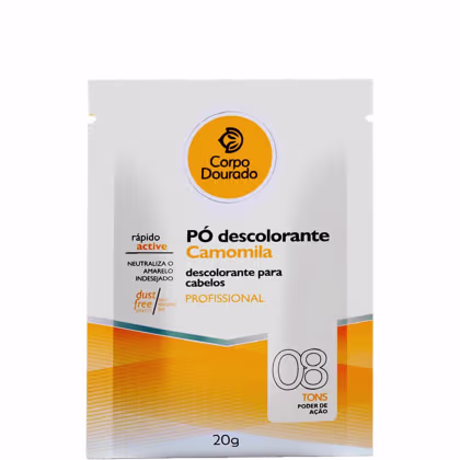 Imagem do produto Corpo Dourado Camomila - Pó Descolorante Capilar e Corporal 20g