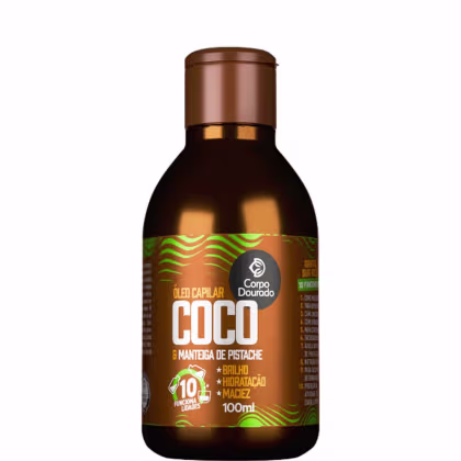 Imagem do produto Corpo Dourado Coco e Pitache - Óleo Capilar 100ml
