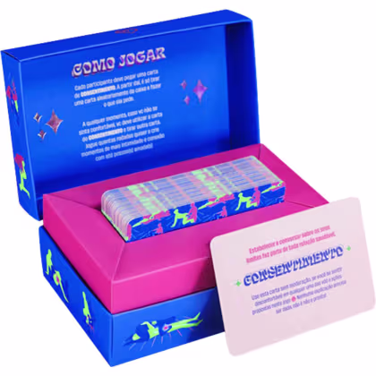 Imagem do produto Pantynova O Jogo do Tesão Vdd ou Ação - Jogo Erótico 150g