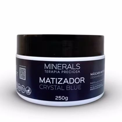 Imagem do produto Mascara Matizadora Crystal Blue 250g Minerals