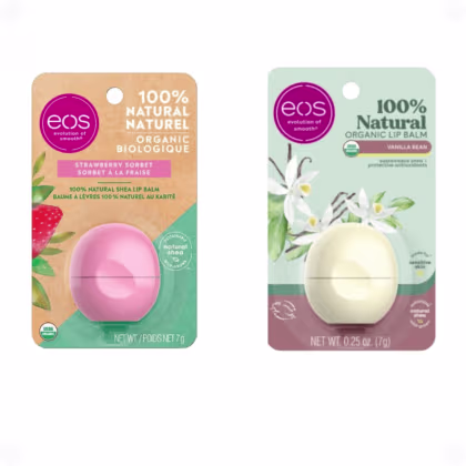 Imagem do produto Kit 2 Unidades EOS Lip Balm - Strawberry + Vanilla