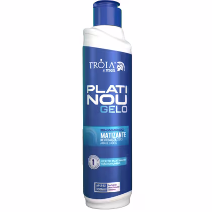 Imagem do produto Shampoo Platinou Gelo - Efeito Nevou para Cabelos Platinados 850ml