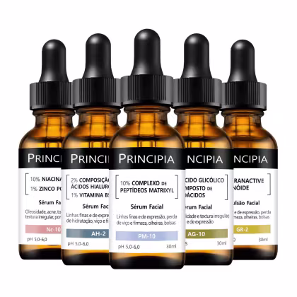 Imagem do produto KIT NIACINAMIDA + GLICÓLICO + HIALURÔNICOS + PEPTÍDEOS + RETINÓIDE