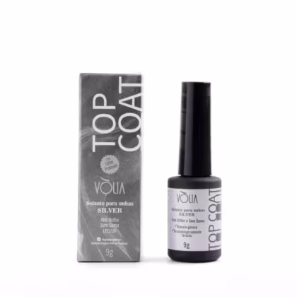 Imagem do produto Top Coat Silver Prata - Volia