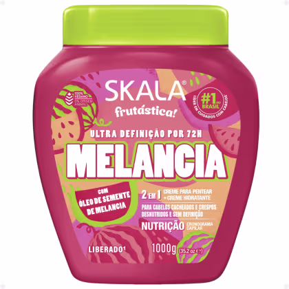 Imagem do produto Creme Tratamento Skala Melancia 2 em 1 1000g