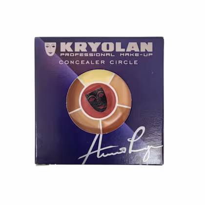 Paleta de Corretivo Kryolan Concealer Circle 2, 40g.