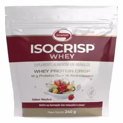 Imagem do produto Isocrisp Proteíco Em Crisp 240g Vegan Vitafor