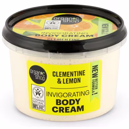 Imagem do produto Organic Shop Tangerina e Limão Siciliano - Creme Hidratante Corporal 250ml