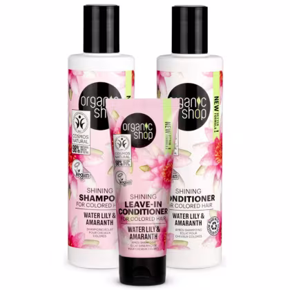 Imagem do produto Kit Organic Shop Premium Amaranto e Lírios D'Água (3 Produtos)