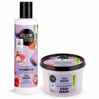Imagem do produto Kit Organic Shop Rosa Mosqueta e Figo Duo (2 Produtos)