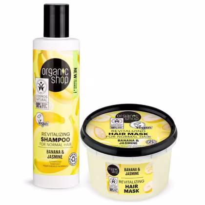 Imagem do produto Kit Organic Shop Banana e Jasmim Duo (2 Produtos)