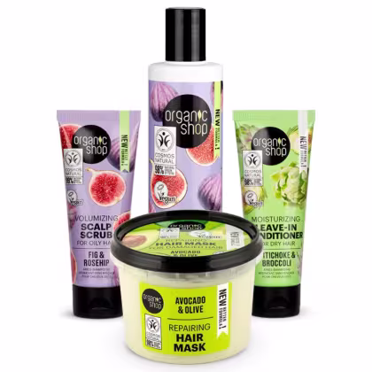 Imagem do produto Kit Organic Shop Figo Abacate Brócolis (4 Produtos)