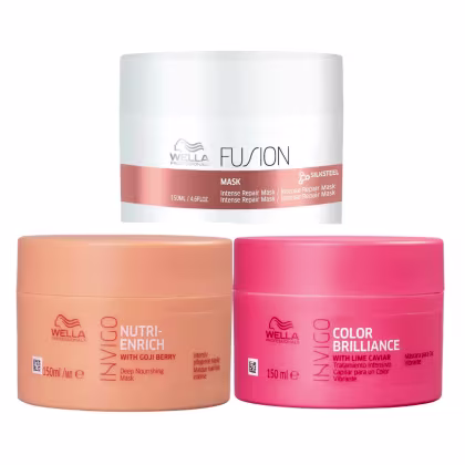 Kit Mascara Enrich 150 Ml + Mascara Fusion 150 Ml + Mascara Brilliance 150 Ml