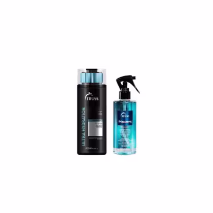 Imagem do produto Kit Ultra Hydration Shampoo 300ml e Máscara Frizz Zero 260ml - Truss