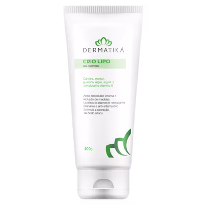 Creme Corporal Crio Lipo, da marca Dermatiká.