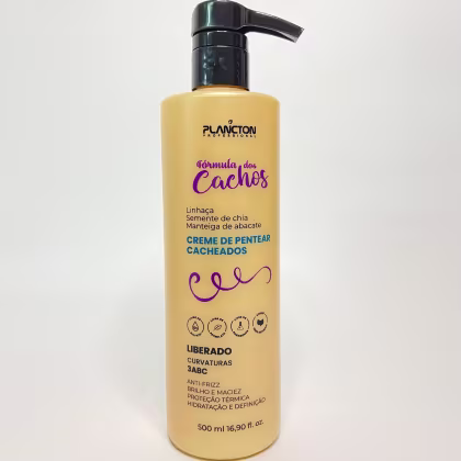 Imagem do produto PLANCTON CREME DE PENTEAR CACHEADOS FORMULA DOS CACHOS 500ML