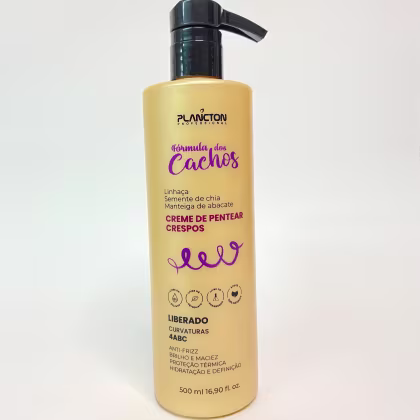 Imagem do produto PLANCTON CREME DE PENTEAR CRESPOS FÓRMULA DOS CACHOS 500ML