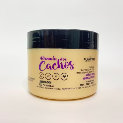 Imagem do produto PLANCTON MÁSCARA FÓRMULA DOS CACHOS 300ML