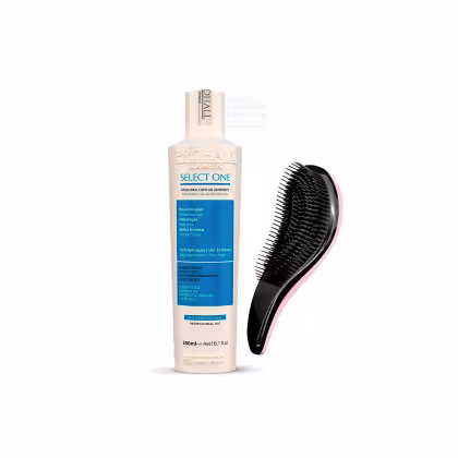 Imagem do produto Kit Prohall Cosmetic Select One Antifrizz + Escova (2 Produtos)