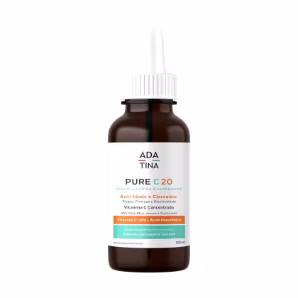 Imagem do produto Ada Tina Pure C 20 - Sérum Redutor de Linhas e Uniformizador com Vitamina C 30ml
