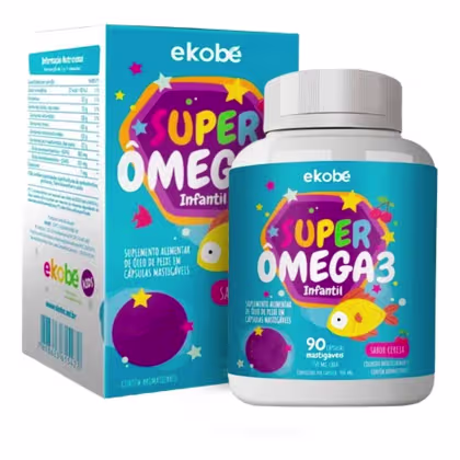 Imagem do produto Super Ômega 3 Infantil- Ekobé Kids- 90 Caps. Mastigáveis