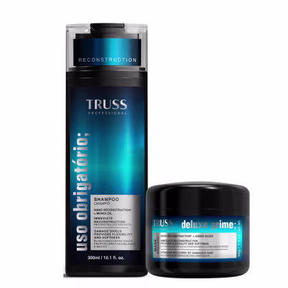 Imagem do produto TRUSS USO OBRIGATÓRIO KIT SHAMPOO E USO OBRIGATÓRIO MINIATURA MÁSCARA CONDICIONANTE 30G