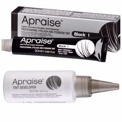 Imagem do produto Apraise Tintura de Cílios e Sobrancelha Preto 1.0 e Oxidante