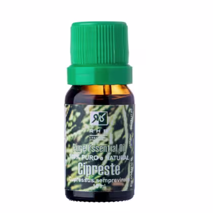 Óleo essencial de Cipreste da RHR Cosméticos.