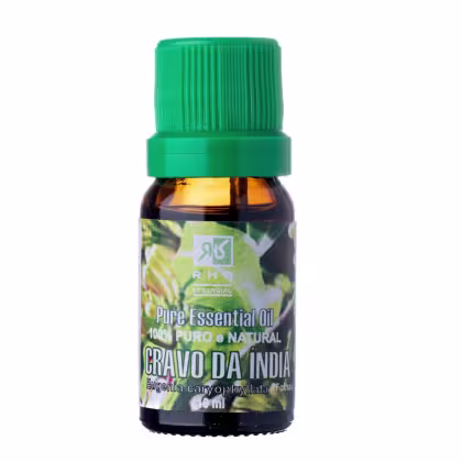 Óleo essencial de Cravo da Índia da RHR Cosméticos.