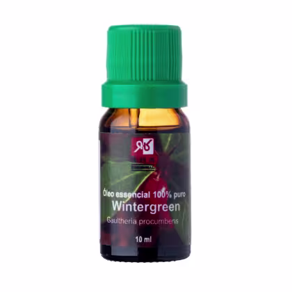 Óleo essencial de Wintergreen da RHR Cosméticos.
