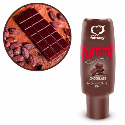 Imagem do produto Gel Térmico Beijável Yummy Chocolate Sexy Fantasy 15g
