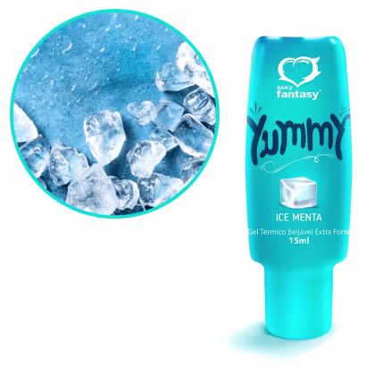 Imagem do produto Gel Térmico Beijável Yummy Ice Menta Sexy Fantasy 15g