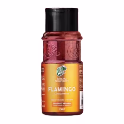 Máscara Capilar Pigmentante Kamaleão Color Flamingo, 150ml.