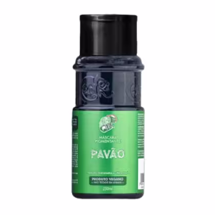 Máscara Capilar Pigmentante Kamaleão Color Pavão, 150ml.