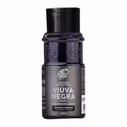 Máscara Capilar Pigmentante Kamaleão Color Viúva Negra, 150ml.
