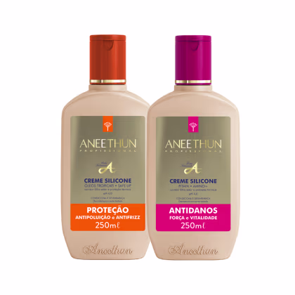 Imagem do produto Linha A  Aneethun Creme Silicone Proteção e Antidanos 250ml
