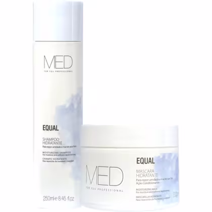 Imagem do produto Kit Mediterrani / Med For You Equal Shampoo 250ml E Máscara 200g