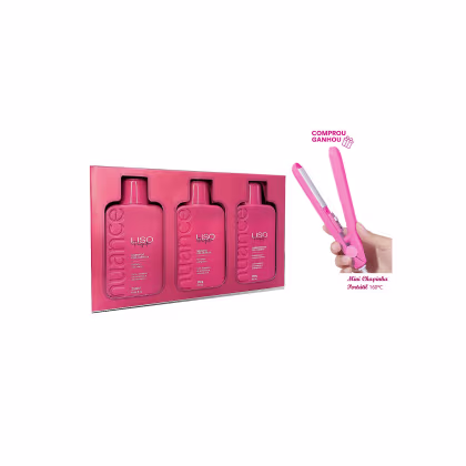 Imagem do produto Kit Liso Perfeito Tratamento Pós Química Nuance Profissional