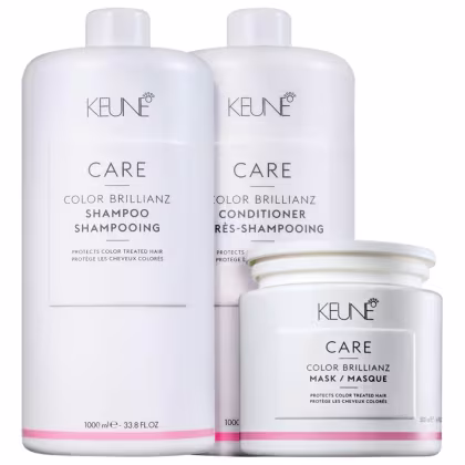 Imagem do produto Kit Keune Color Brillianz - Shampoo 1L + Condicionador 1L + Máscara 500ml