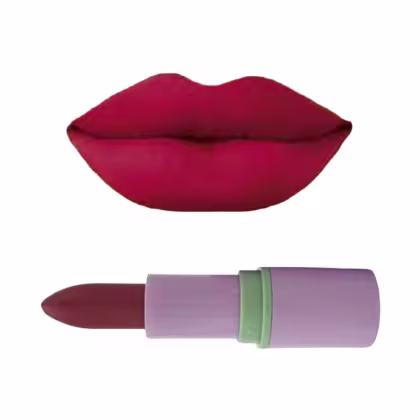 Imagem do produto Batom Matte Aveludado Vermelho Vintage Com Fps Textura Macia Shine Colors 4g Abelha Rainha REF 4927