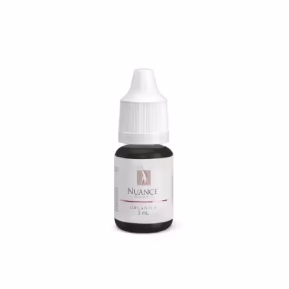 Pigmento para Micropigmentação Nuance Pigments Orgânica, cor Hood Castanho Escuro. 3ml.