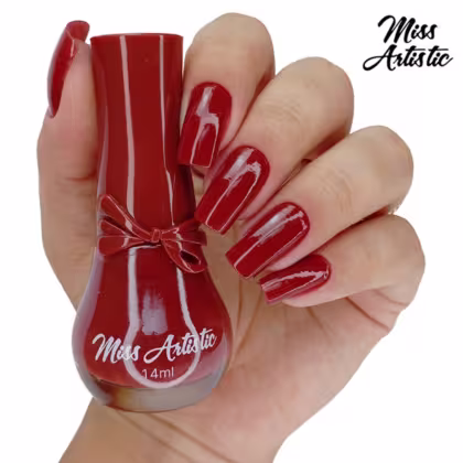 Imagem do produto MISS ARTISTIC - Esmalte Cremoso Lacinho - B305 - Coleção Atemporal - 14ml