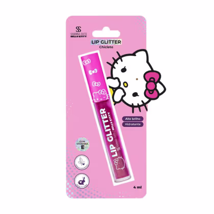 Imagem do produto Lip Glitter Chiclete Sabrina Sato Hello Kitty
