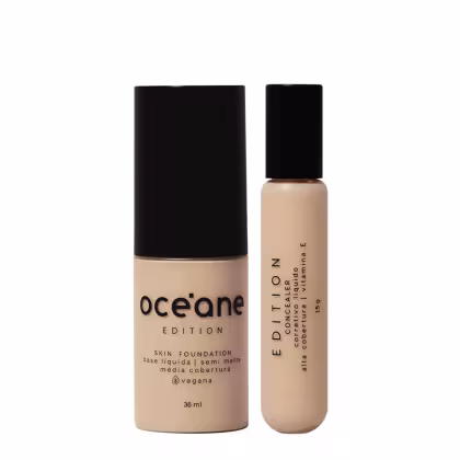 Imagem do produto Kit Océane Skin Foundation 210L e Concealer Fair Claro (2 produtos)
